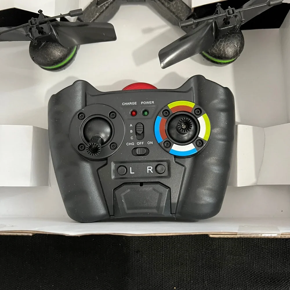 Playmaker Toys QFO Quadro Blade Copter 12in Infrared Remote Control Drone 226118